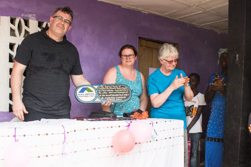 A touching presentation